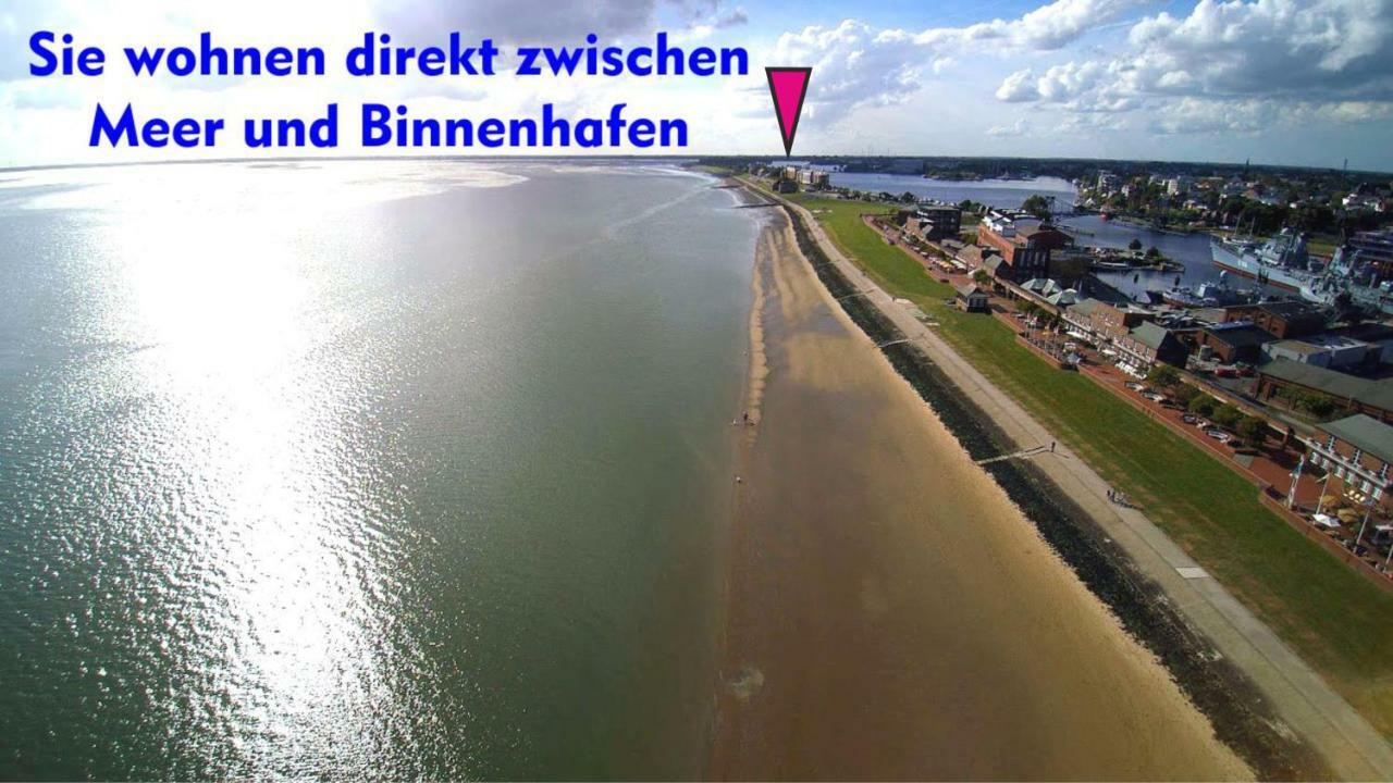 Beach Apartment Вилхелмсхафен Екстериор снимка